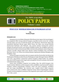 Image of Penguatan Moderasi Beragama