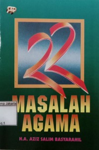 Image of 22 Masalah Agama
