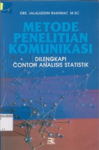Image of Metode Penelitian Komunikasi: Dilengkapi Contoh Analisis StatistikMetode Penelitian Komunikasi: Dilengkapi Contoh Analisis Statistik
