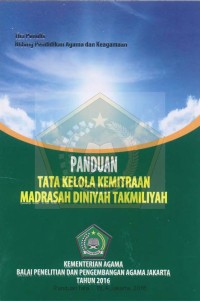 Image of Panduan Tata Kelola Kemitraan Madrasah Diniyah Takmiliyah