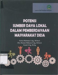 Image of Potensi Sumber Daya Lokal Dalam Pemberdayaan Masyarakat Desa