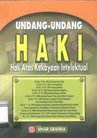 Image of Undang-Undang Haki Hak Atas Kekayaan Intelektual