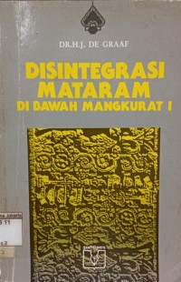 Image of Disintegrasi Mataram di Bawah Mangkurati