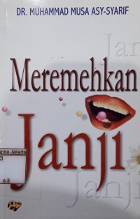 Image of Meremehkan Janji