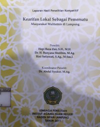 Image of Kearifan Lokal Sebagai Pemersatu Masyarakat Multietnis di Lampung