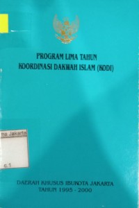 Image of Program Lima Tahun Koordinasi Dakwah Islam(Kodi)