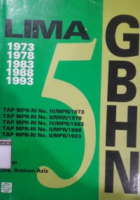 Image of Lima Ghbn 1973-1978-1983-1988-1993