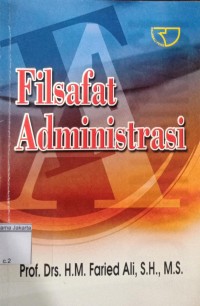 Image of Filsafat Administrasi
