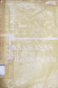 Image of Asas-Asas Hukum Pidana Islam