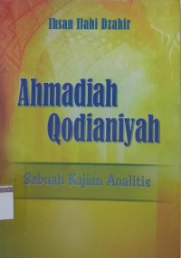 Ahmadiah qodianiyah