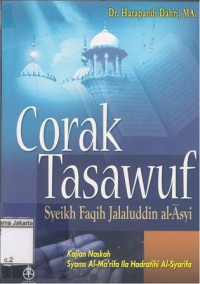 Image of Corak Tasawuf: Syeikh Faqih Jalaluddin Al - Asyi 