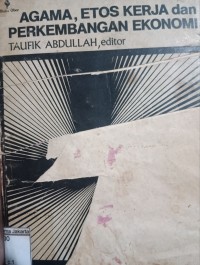 Image of Agama, etos kerja dan perkembangan ekonomi