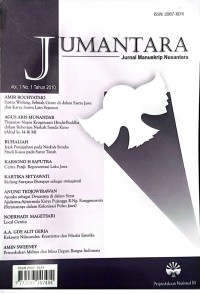 Image of Jumantar : jurnal manuskrip nusantara Vol. 1 No. 1 (2010) Juni