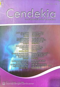 Image of Jurnal Kependidika dan kemasyarakatan Cendekia Vol. 4, No, 1, (2006), Juli Desember 2006