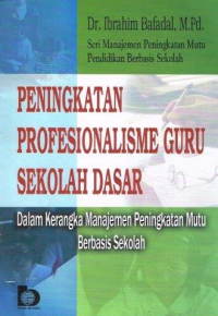 Image of Peningkatan profesionalisme guru sekolah dasar