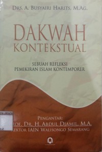 Image of Dakwah Kontekstual Sebuah Refleksi Pemikiran Islam Kontemporer