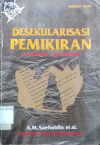 Image of Desekularisasi Pemikiran Landasan Islami