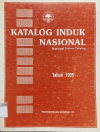 Image of Katalog Induk Nasional