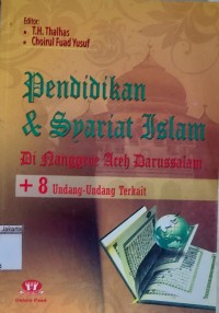Image of Pendidikan dan Syariat Islam di Nanggroe Aceh Darussalam