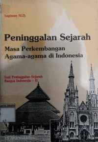 Image of Peninggalan Sejarah Masa Perkembangan Agama-Agama di Indonesia Seri Peninggalan Sejarah bangsa Indonesia-II