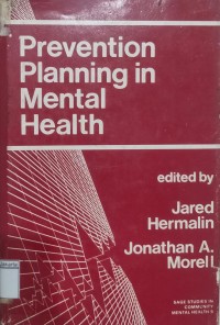 Image of Prevention Planning in Mental Health